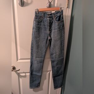 Denim Forum - 90's Hi Rise Drainpipe Slim Jean